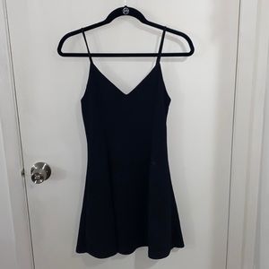 Black Dress - mild flare at the bottom